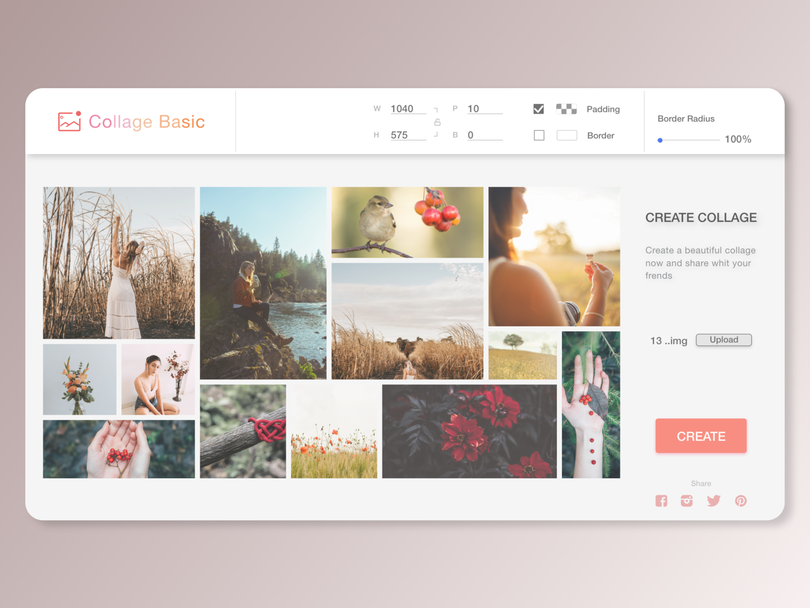 UI Collage Basic by Erick Graciano (Creative Essmat) on Dribbble