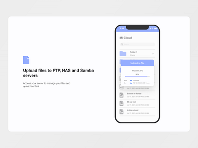 File Upload App app design file file upload app ui upload ux web website