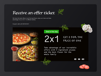 Special Offer banner design special offer ui ux web website