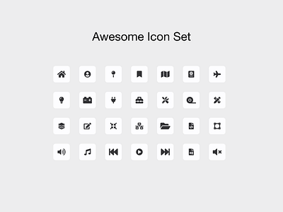 Font Awesome - Icon Set