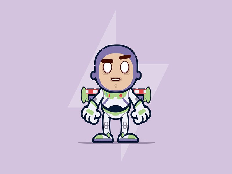 To infinity & beyond! character design gif graphic design illustration nft vector