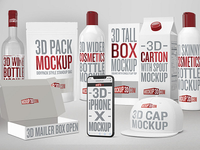 New Models for Mockup 3D 3d app can design tool mockup models