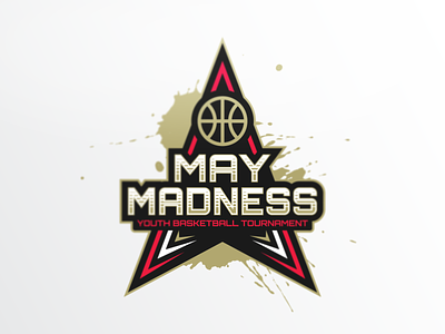 May Madness basketball branding design esport logo madness mark may sport sports team tournament youth