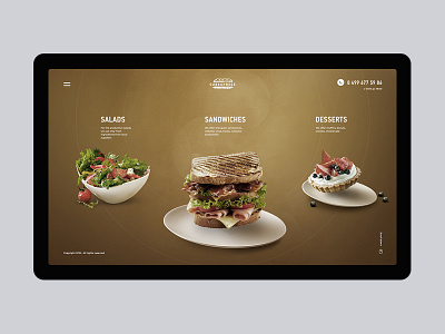 Subexpress brown clean dish food idea minimal restaurant salad sandwich ui ux