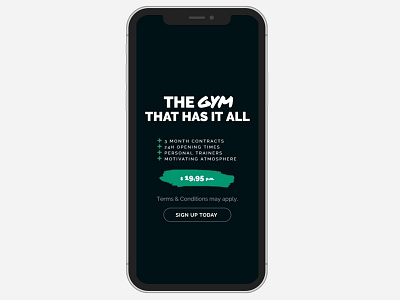 Gym WordPress Theme Slider - iPhone X View architect branding design fitness gym gym app health care heath responsive sport templates themes ui ux web web design web development wordpress wordpress design wordpress development