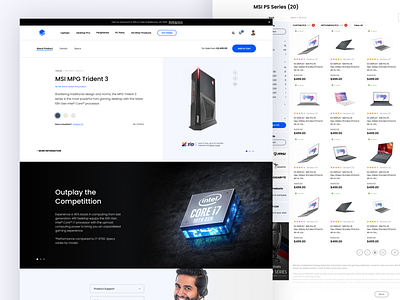 Online Tech Store ecommerce figma product page store ui webdesign website webstore