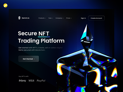 Gemm.io NFT Web-site