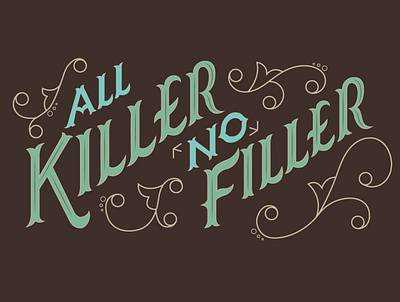 Gothic Lettering illustration lettering typography