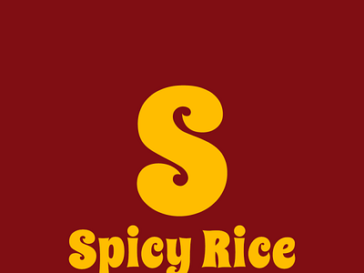 Spicy Rice design typography