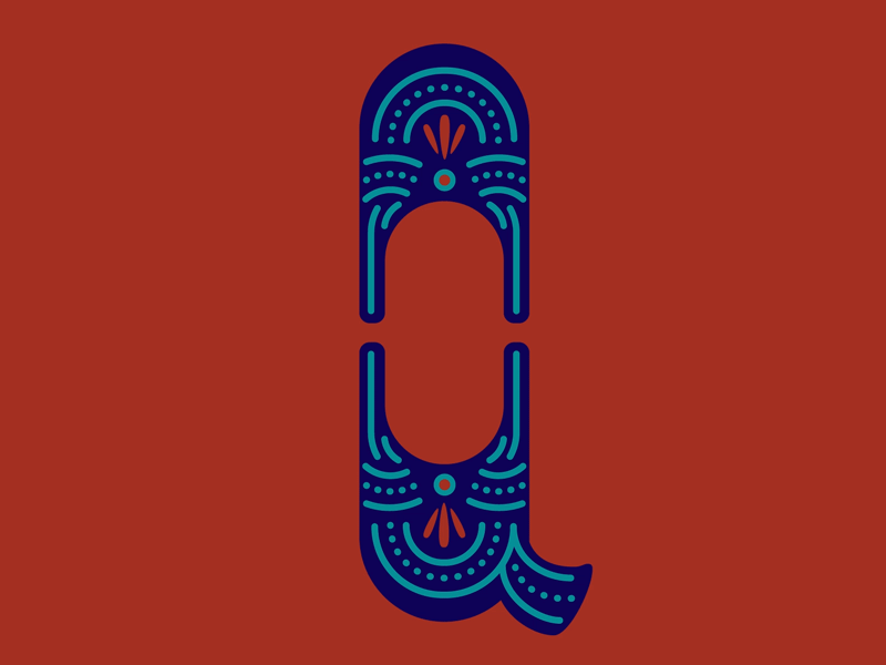 Q 36 days of type 36days q 36daysoftype05 after effects animated type lettering mgcollective motion design motion graphics motion lovers type design