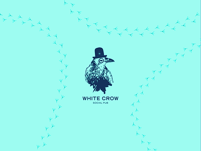 White Crow Social Pub Logo