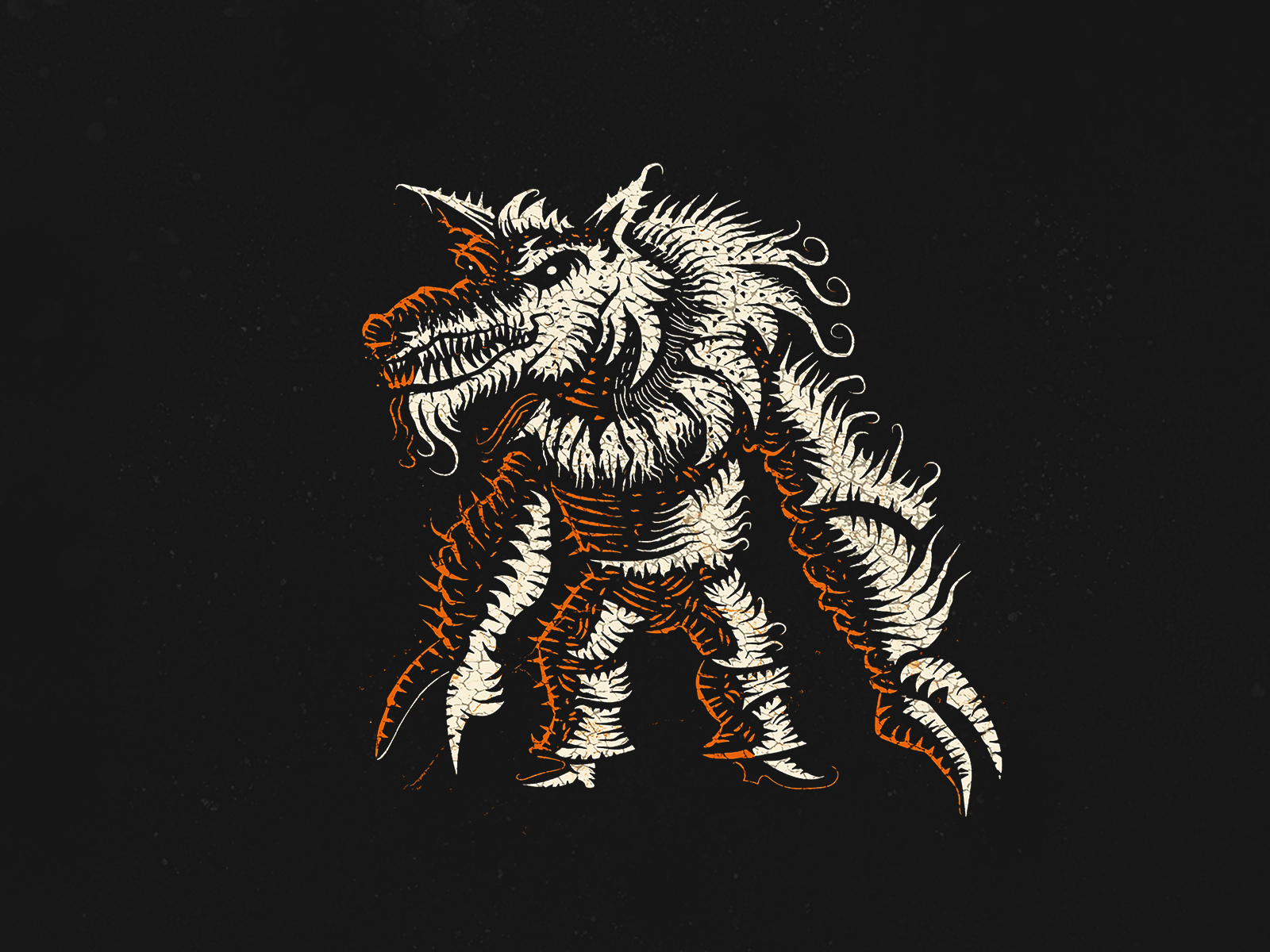 Halloween werewolf by Victor Sukhochev on Dribbble