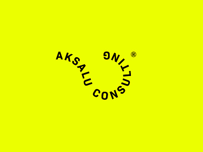 Aksalu Consulting® (unofficial) branding design flat graphic design logo minimal