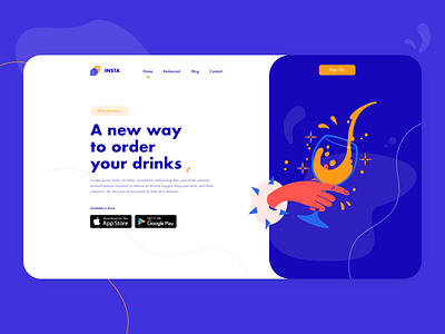 INSTA - Landing Page