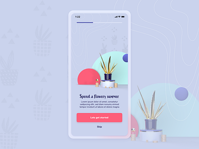 Flower App - Onboarding