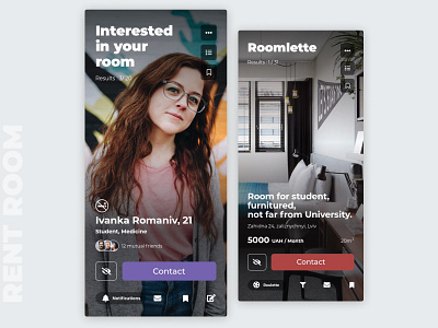 Room Rent App Concept