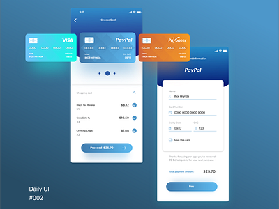 Credit Card Chekout Daily UI #002