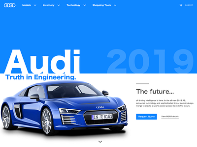 Car Landing Page