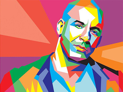 WPAP - Vin Diesel by Tasmad Graphics on Dribbble