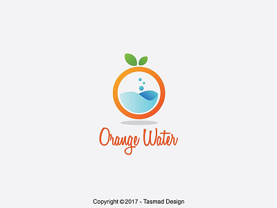 Orange Water art art director bussiness company design flat graphic design logo logos orange water