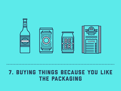Silly Things Designers Do - #7 designer illustration line packaging