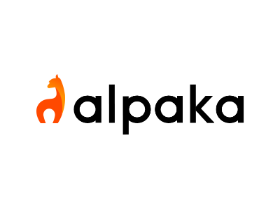 And the finished logo! alpaca animal animated logo animation illustration logo