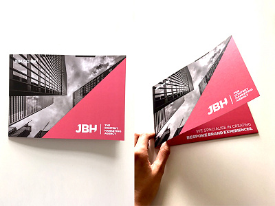 Promotional folder agency booklet branding brochure design identity leaflet logo photography print