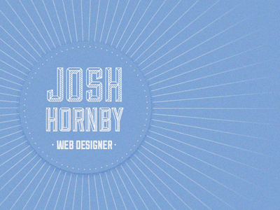 Josh Hornby Logo