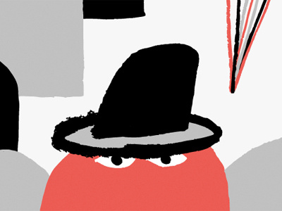 The Third Man design hat illustration movie the third man
