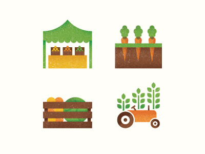 Fruit & Veg farm fruit healthy illustration vegetables