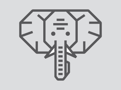 Elephant design elephant illustration