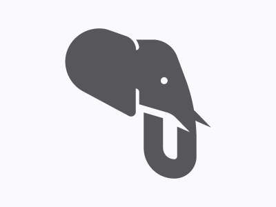 Elephant design elephant illustration logo