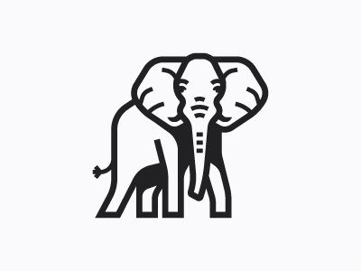 Elephant design elephant illustration