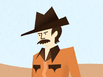 Cowboy Dan cowboy dan design illustration