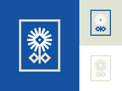 Flower branding design flower icon illustration logo