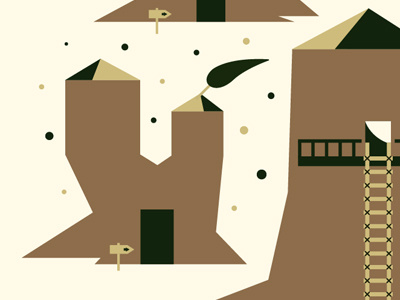 Kokiri Forest design forst illustration kokiri ocarina of time zelda