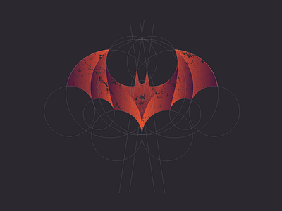 Viper Club (Golden Ratio) bat circle concept creative design golden ratio goldenratio iconic logo logo design monogram viper