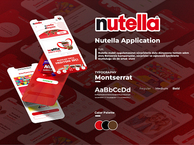 Nutella Turkey App Design