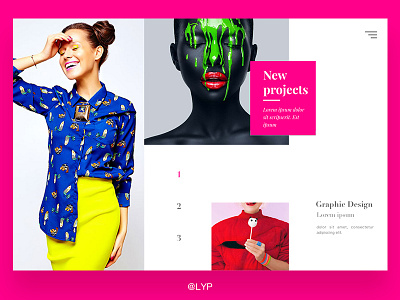 fashion design ui web