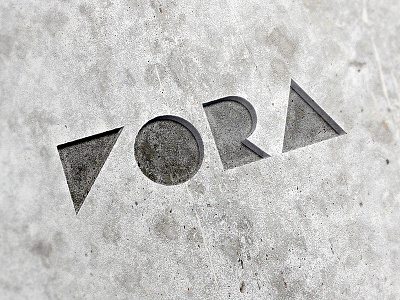 Stone Carved Logo agency brand carved logo mockup stone studio