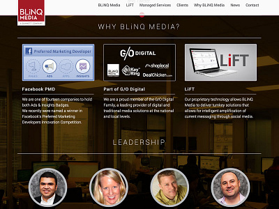 Website for BLiNQ Media