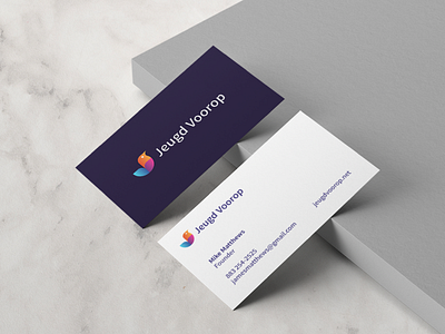 Bird logo business card