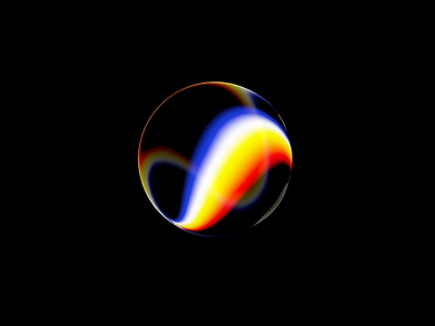 3D music sphere 3d abstract branding bubble caustics dispersion generative glass holographic logo motion music prism procedural render sound spectrum sphere video