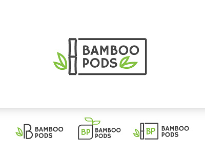 Bamboo pods logo concepts