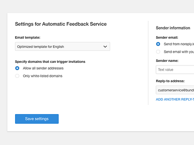 Settings free material redesign settings trustpilot ui wizard