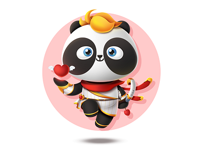 PandaEarth - Panda #16 - My name is Hua Rong blockchain blockchain game cryptocollectibles cryptokitties cryptopandas dapp erc 721 ethereum metamask panda pandaearth tachat