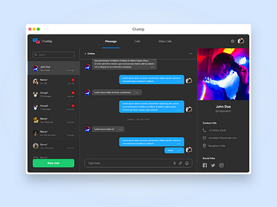 ChatUp - A chatting application