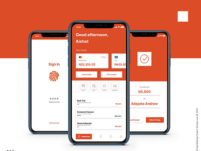 GT Bank App Redesign