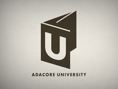 AdaCore U Logo Monochrome Version futura logo university