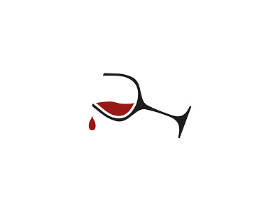 Levicta Wines Icon black bottle brand identity branding design graphic design icon design logo design red wine wine bottle